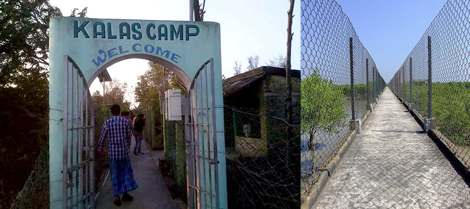 kalash camp in sundarban